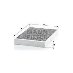 filtras, salono oras
                                MANN-FILTER                                                CUK34003, MAN