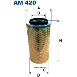 oro filtras
                                FILTRON                                AM420, Nenurodytas gamintojas, AM420, auto