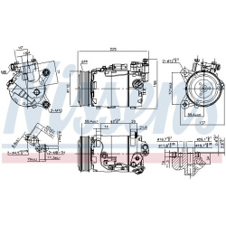NISSENS                                                890098, NISSENS, 890098, auto detalė