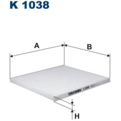 filtras, salono oras
                                FILTRON                                                K1038, Nenurodyta