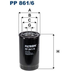 kuro filtras
                                FILTRON                                                PP861/6, Nenurodytas gami