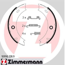 stabdžių trinkelių komplektas, stovėjimo stabdis
                                ZIMMERMANN                              