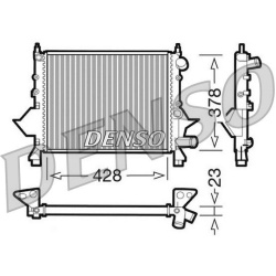 Aušinimo radiatorius
                                DENSO                                                DRM23081, DENSO, D