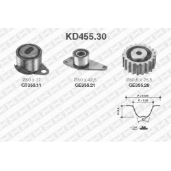paskirstymo diržo komplektas
                                SNR                                                KD455.30, SN