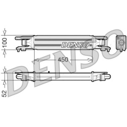 tarpinis suslėgto oro aušintuvas, kompresorius
                                DENSO                                       