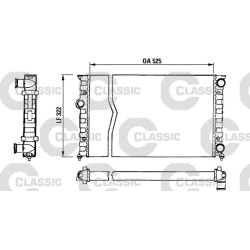 Aušinimo radiatorius
VALEO 230505, VALEO, 230