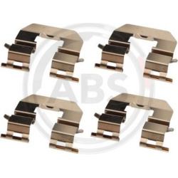 priedų komplektas, diskinių stabdžių trinkelės
                                A.B.S.                                   