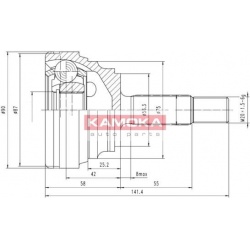 pusašio šarnyras
                                KAMOKA                                                6600, KAMOKA, 6600, 