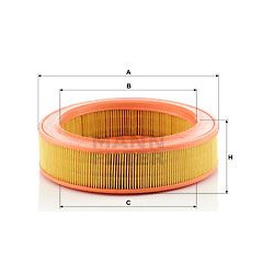 oro filtras
                                MANN-FILTER                                C2555/2, MANN-FILTER, C25552, auto det