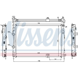 Aušinimo radiatorius
                                NISSENS                                67361, NISSENS, 67361, auto deta