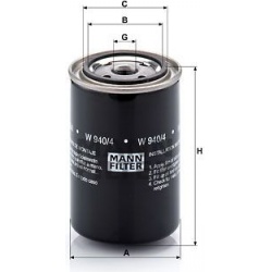 alyvos filtras
                                MANN-FILTER                                W940/4, MANN-FILTER, W940/4, auto d