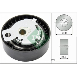 įtempiklio skriemulys, paskirstymo diržas
                                INA                                              