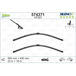 valytuvai SILENCIO FLAT BLADE SET
                                VALEO                                                574371