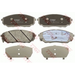 stabdžių trinkelių rinkinys, diskinis stabdys
                                TRW                                         