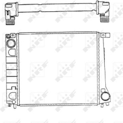 Aušinimo radiatorius
                                NRF                                                51349, NRF, 51349, a