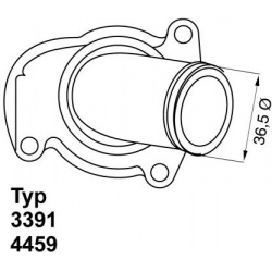 termostatas, aušinimo skystis
                                BorgWarner (Wahler)                                           