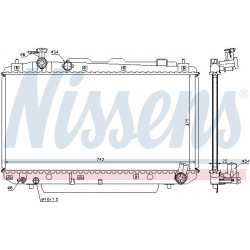 Aušinimo radiatorius
                                NISSENS                                64639A, NISSENS, 64639A, auto de