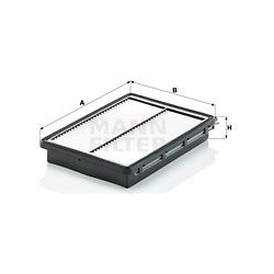 oro filtras
                                MANN-FILTER                                                C28036, MANN-FILTER, C
