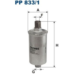 kuro filtras
                                FILTRON                                                PP833/1, Nenurodytas gami