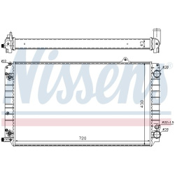 Aušinimo radiatorius
                                NISSENS                                                60239, NISSENS, 