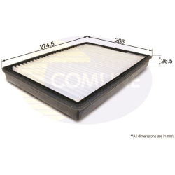 Filtras salono
                                COMLINE                                                EKF220, COMLINE, EKF220