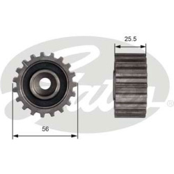 kreipiantysis skriemulys, paskirstymo diržas PowerGrip™
                                GATES                             
