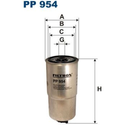 kuro filtras
                                FILTRON                                                PP954, Nenurodytas gamint