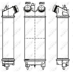 tarpinis suslėgto oro aušintuvas, kompresorius
NRF 30274, NR