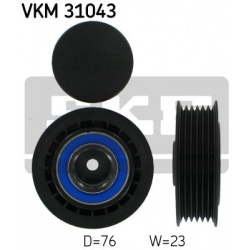 įtempiklio skriemulys, V formos rumbuotas diržas
                                SKF                                       
