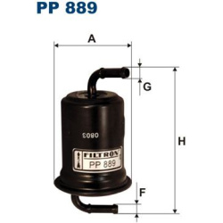 kuro filtras
                                FILTRON                                                PP889, Nenurodytas gamint