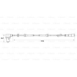 Daviklis ABS
                                BOSCH                                                0265006163, BOSCH, 02650061