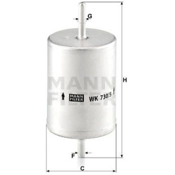 kuro filtras
                                MANN-FILTER                                                WK730/5, MANN-FILTER,