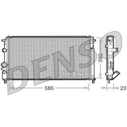 Aušinimo radiatorius
                                DENSO                                                DRM23053, DENSO, D