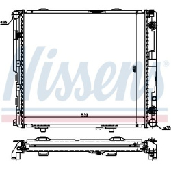 Aušinimo radiatorius
                                NISSENS                                                62698A, NISSENS,