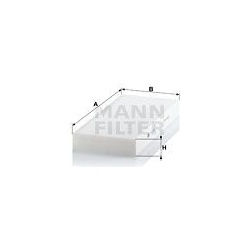 filtras, salono oras
                                MANN-FILTER                                CU37230, MANN-FILTER, CU37230