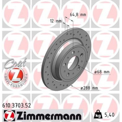 stabdžių diskas (1vnt) SPORT Z
                                ZIMMERMANN                                                61