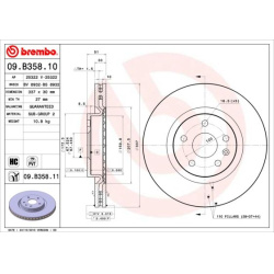 stabdžių diskas (1vnt) PRIME LINE - UV Coated
                                BREMBO                                       