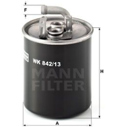 kuro filtras
                                MANN-FILTER                                WK842/13, MANN-FILTER, WK842/13, auto