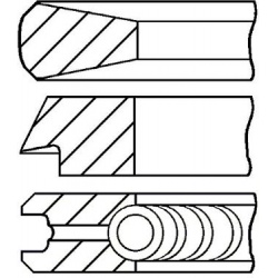 stūmoklio žiedų komplektas
                                GOETZE ENGINE                                                08