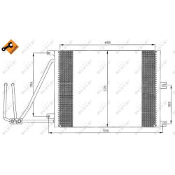 kondensatorius, oro kondicionierius EASY FIT
                                NRF                                             