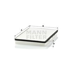 filtras, salono oras
                                MANN-FILTER                                CU2672, MANN-FILTER, CU2672, 