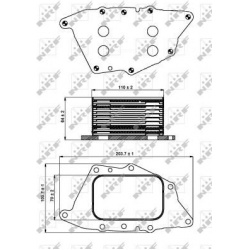 Aušintuvas tepalo
                                NRF                                                31287, NRF, 31287, auto