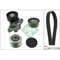 V formos rumbuotas diržas, komplektas
                                INA                                                529