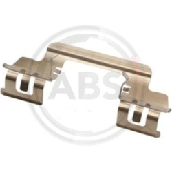 priedų komplektas, diskinių stabdžių trinkelės
                                A.B.S.                                   