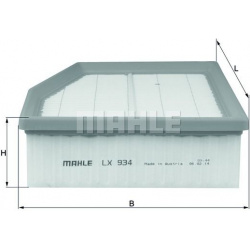 Filtras oro
                                MAHLE                                                LX934, MAHLE, LX934, auto de
