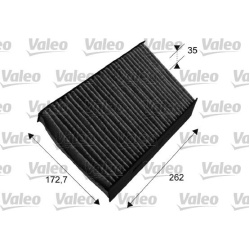 filtras, salono oras VALEO PROTECT
                                                715647, VALEO, 715647, auto detalė