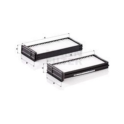 filtras, salono oras
                                MANN-FILTER                                CU23000-2, MANN-FILTER, CU230