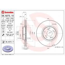 stabdžių diskas (1vnt) PRIME LINE - UV Coated
                                BREMBO                                       