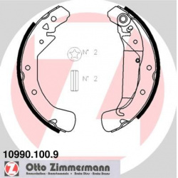 stabdžių trinkelių komplektas
                                ZIMMERMANN                                                10