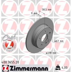 stabdžių diskas (1vnt) COAT Z
                                ZIMMERMANN                                                400